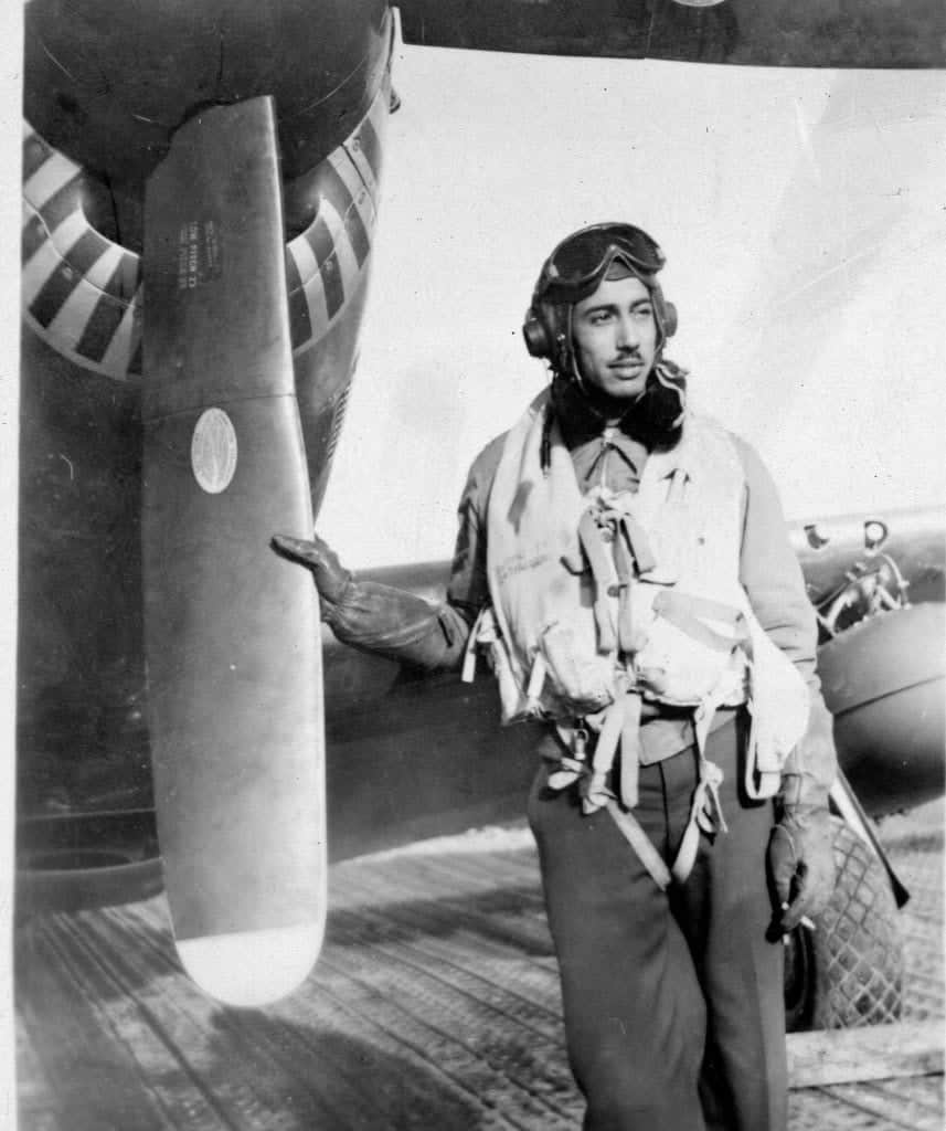 Captain Wendell Pruitt after 70th mission