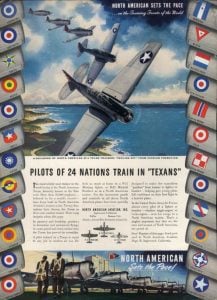 NAA T-6 poster